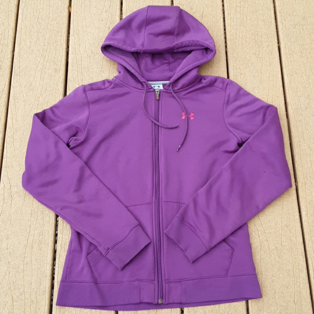 Under Armour Purple Hoodie Sweatshirt